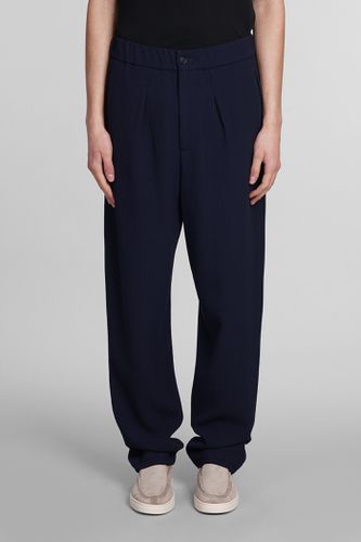 Elastic Waist Knit Trousers - Giorgio Armani - Modalova