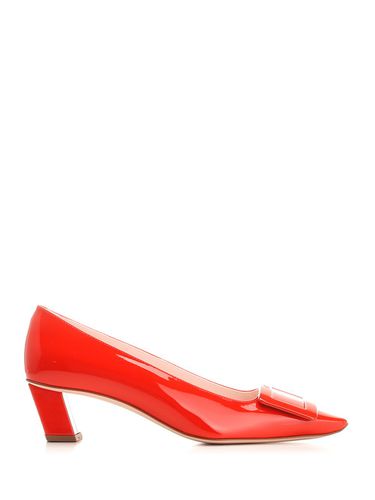 Belle Vivier Patent Pumps With Metal Buckle - Roger Vivier - Modalova