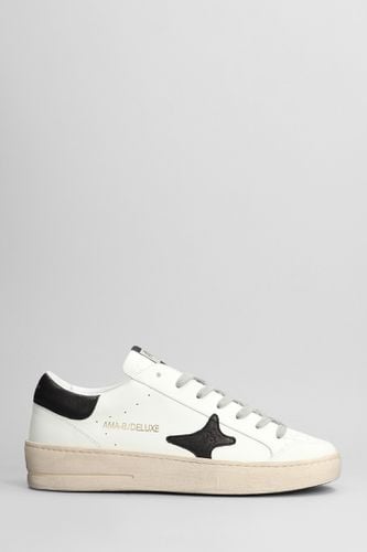 AMA-BRAND Sneakers In White Leather - AMA-BRAND - Modalova