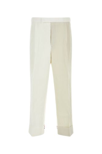 Thom Browne Two-tone Linen Pant - Thom Browne - Modalova