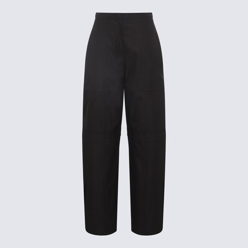 Cotton Blend Wide Leg Pants - Jil Sander - Modalova