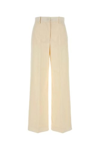 Cream Wool Verdun Wide-leg Pant - Weekend Max Mara - Modalova