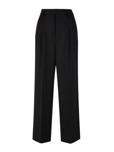 Wide Leg Pleated Pants - Ami Alexandre Mattiussi - Modalova