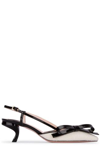 Virgule Bow Slingback Pumps - Roger Vivier - Modalova