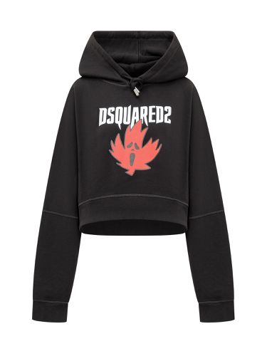 Dsquared2 Horror Maple Leaf Hoodie - Dsquared2 - Modalova