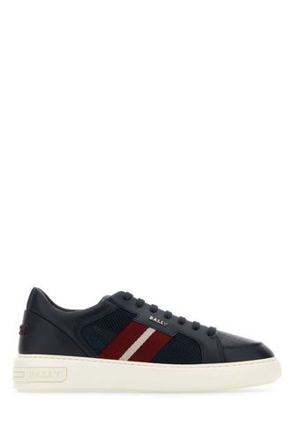 Leather And Fabric Melys Sneakers - Bally - Modalova