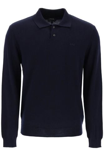 A. P.C. Wool Pullover Polo Sweater - A.P.C. - Modalova