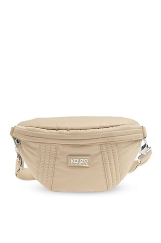 Kenzo Logo Patch Zipped Belt Bag - Kenzo - Modalova