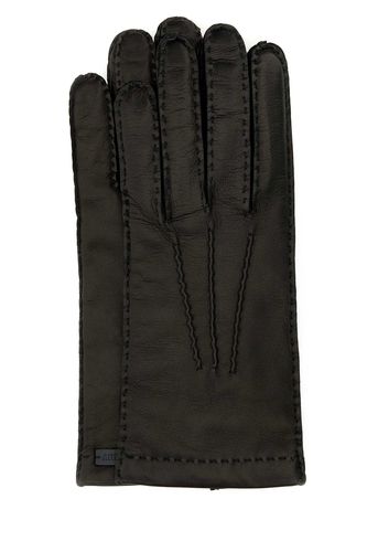 Miu Miu Black Nappa Leather Gloves - Miu Miu - Modalova