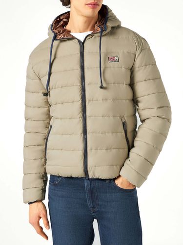 Man Double Face Beige Down Jacket - MC2 Saint Barth - Modalova