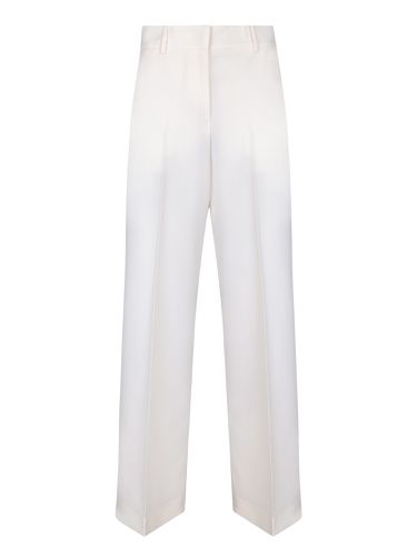 MSGM White Tailored Trousers - MSGM - Modalova