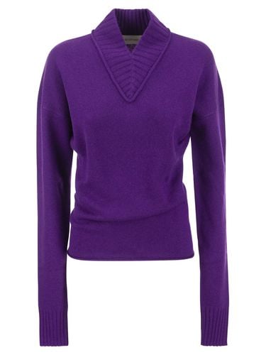 SportMax V-neck Long Sleeved Jumper - SportMax - Modalova