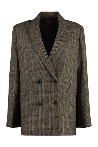 A. P.C. Lucy Prince Of Wales Checked Jacket - A.P.C. - Modalova