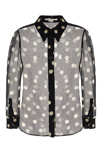 Printed Silk Blouse - Stella McCartney - Modalova