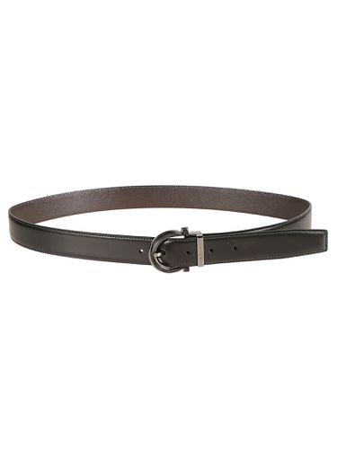 Ferragamo Logo Classic Buckle Belt - Ferragamo - Modalova