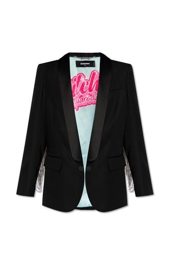 Blazer With Crystal Tassels - Dsquared2 - Modalova