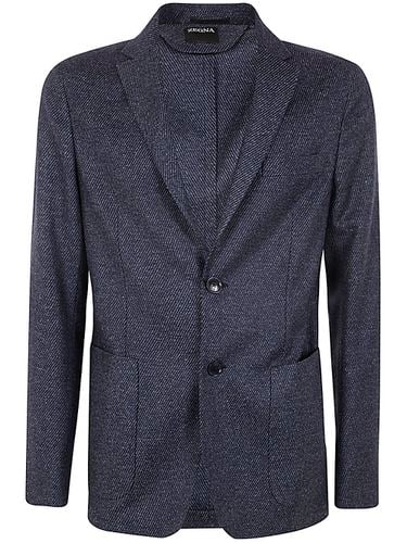 Wool, Silk And Linen Blend Jacket - Zegna - Modalova