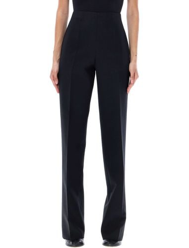 Straight Cut Pleated Pants - Ferragamo - Modalova