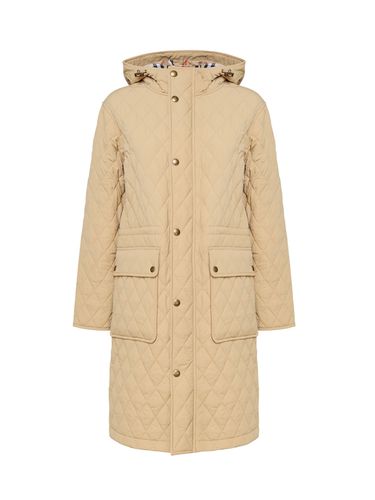 Burberry Quilted Padded Long Jacket - Burberry - Modalova