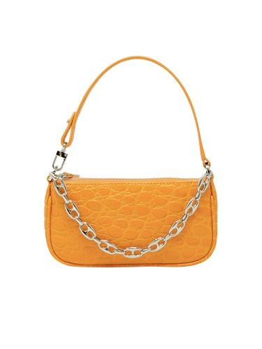 Mini Rachel Croco Leather Handbag - BY FAR - Modalova