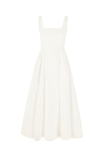 SportMax White Cotton Dress - SportMax - Modalova