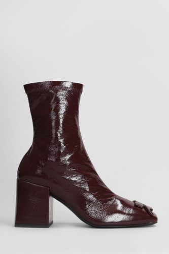 Ankle Boots In Leather - Courrèges - Modalova