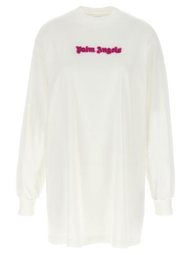 Palm Angels neon Logo Dress - Palm Angels - Modalova