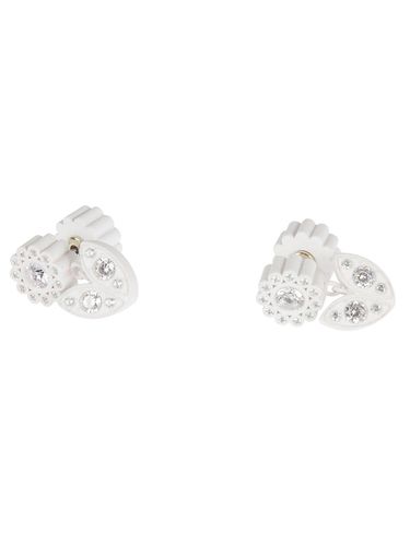 Crystal Embellished Earrings - Bottega Veneta - Modalova