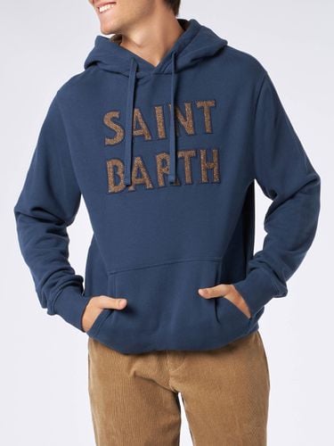 Man Hoodie With Saint Barth Patch - MC2 Saint Barth - Modalova