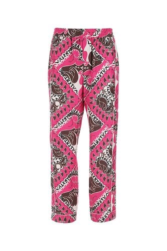 Printed Silk Pyjama Pant - Valentino Garavani - Modalova