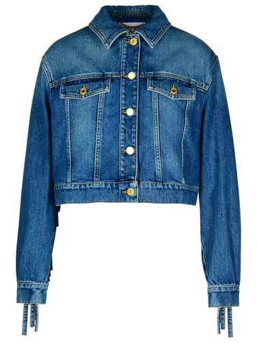 Moschino Blue Cotton Jeans Jacket - Moschino - Modalova