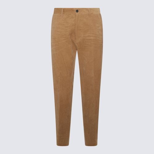 Dsquared2 Beige Cotton Velvet Pants - Dsquared2 - Modalova