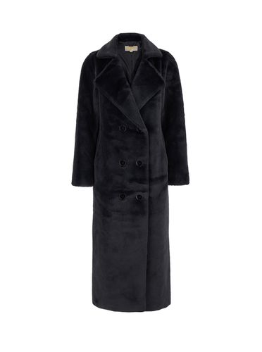 Oversized Db Fx Fur Coat - Michael Kors Collection - Modalova