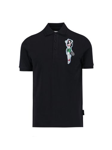 Philipp Plein Logo Polo Shirt - Philipp Plein - Modalova