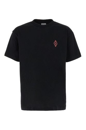 Crewneck Short-sleeved T-shirt - Marcelo Burlon - Modalova