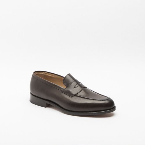 Havard Espresso Burnished Calf Penny Loafer - Tricker's - Modalova