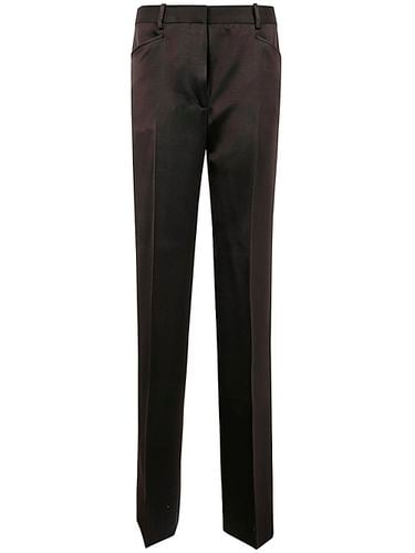 Silk And Wool Twill Boot Cut Pants - Tom Ford - Modalova