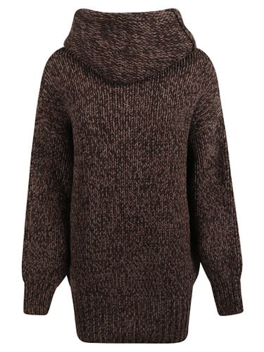 Hooded Knit Knitted Jumper - Alexander McQueen - Modalova