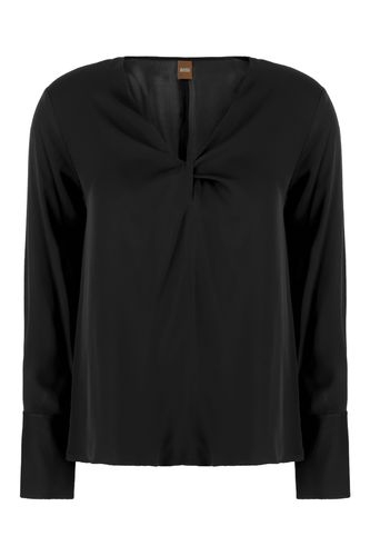 Hugo Boss Black Stretch Silk Blouse - Hugo Boss - Modalova