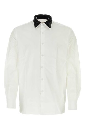 Prada White Poplin Shirt - Prada - Modalova