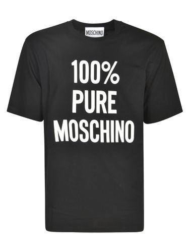 Moschino 100% Pure T-shirt - Moschino - Modalova