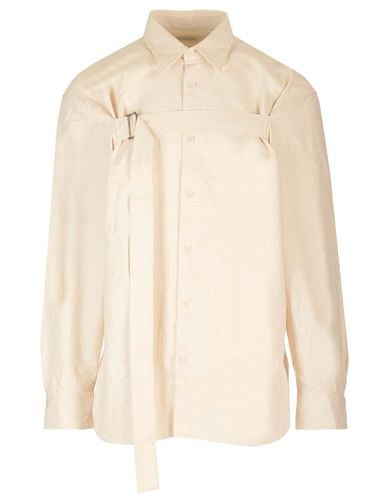 Oversized Shirt With Strap - Dries Van Noten - Modalova