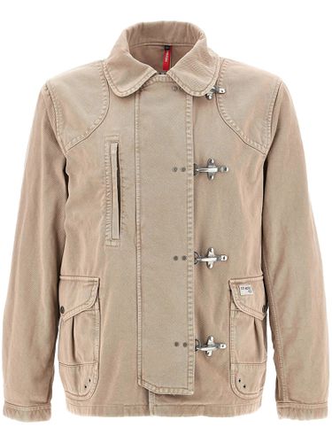 Fay 4 Gancini Archive Cotton Jacket - Fay - Modalova