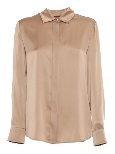 Max Mara Studio Baden Camel Shirt - Max Mara Studio - Modalova