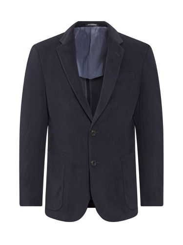 Blazer With Geometric Pattern - Emporio Armani - Modalova