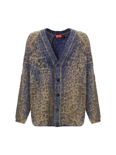 Diesel Animalier Cardigan - Diesel - Modalova