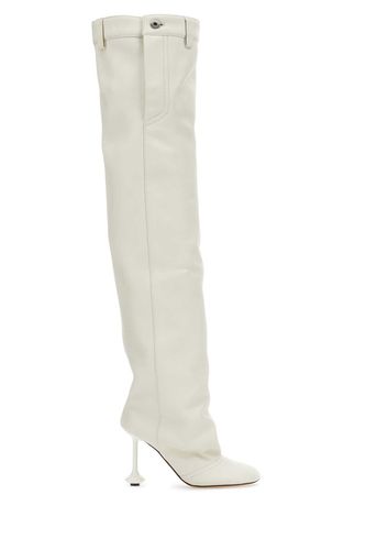 Loewe Ivory Nappa Leather Toy Boots - Loewe - Modalova