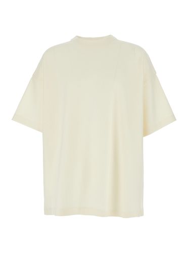 T-shirt With Patch Logo On The Back In Cotton Man - Fear of God - Modalova