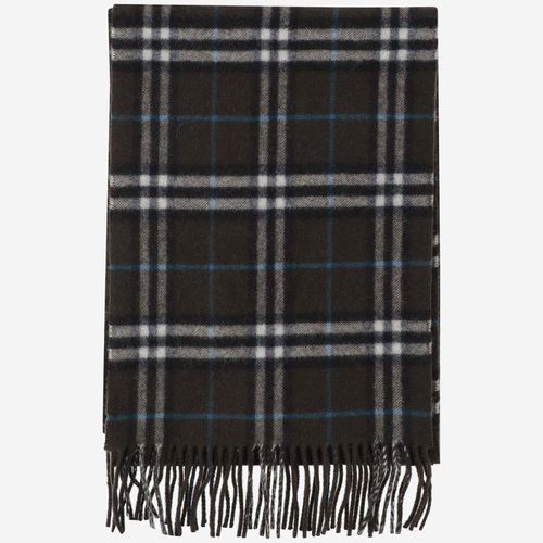 Burberry Embroidered Cashmere Scarf - Burberry - Modalova