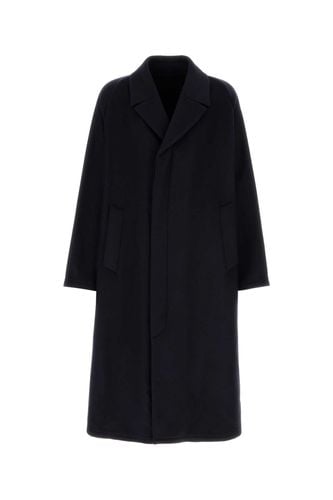 Prada Midnight Blue Wool Blend Coat - Prada - Modalova